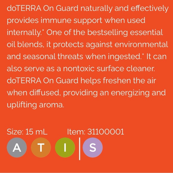 Unopened bottle of doTerra On Guard protective blend - Picture 5 of 5
